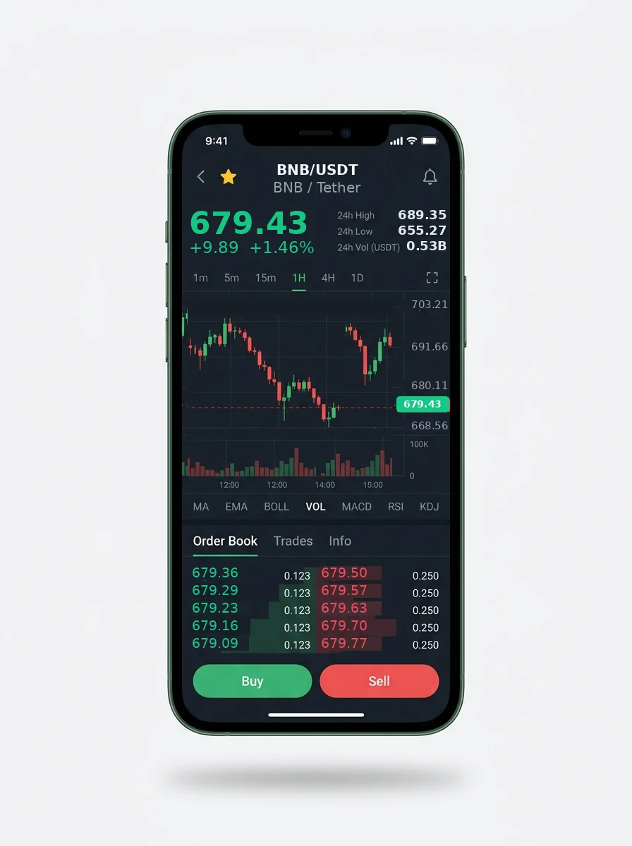 The same portfolio view on a phone screen The same portfolio view on a phone screen